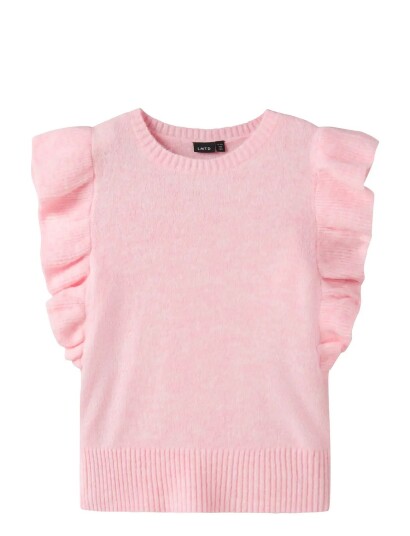LMTD Nlflodet Knit Vest Pink 158 164