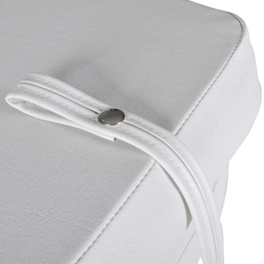 Vidaxl Båtseter 2 Stk Sammenleggbar Rygg Med Blå-Hvit Pute 41x36x48 Cm Vidaxl Båtseter 2 Stk Sammenleggbar Rygg Med Blå-Hvit Pute 41x36x48 Cm