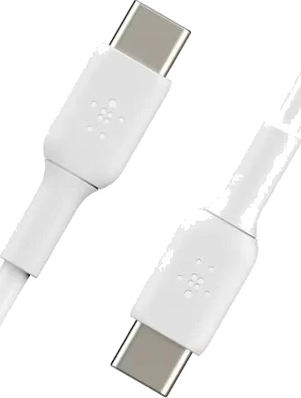 Belkin USB-C til USB-C kabel 1 m Hvit Bulk Belkin USB-C til USB-C kabel 1 m Hvit Bulk