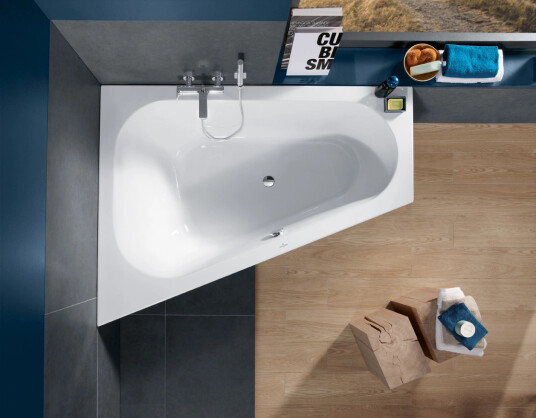 V&B Loop & Friends Badekar f/innbygging 1750x1350 mm, ventre modell