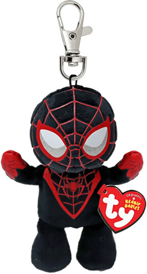 TY Miles Morales Soft Clip Multi/patterned 9 CM