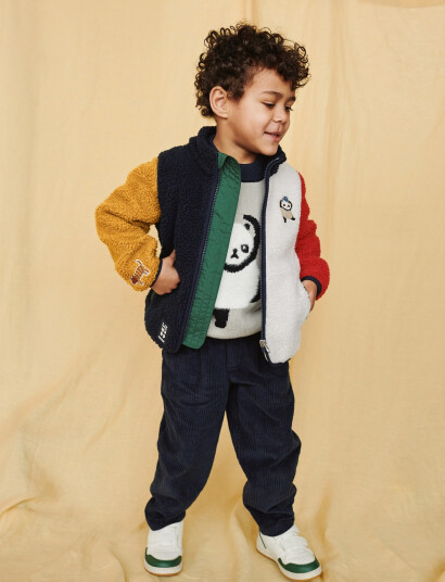 Liewood Nolan Pile Jacket - Multi/patterned - 80