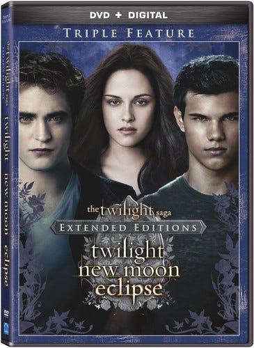 Twilight / New Moon / Eclipse DVD Twilight / New Moon / Eclipse DVD