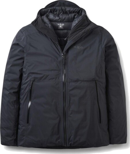 Rab Microlight Shield Dunjakke Herre Vanntett M Sort