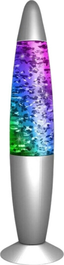 Party Fun Lights - Glitter lamp - Multicoloured - 34 cm 605401