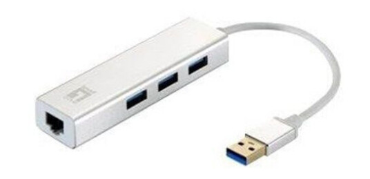 LevelOne USB-0503 - hub - 3 ports USB-hub - 3 porter - Hvit LevelOne USB-0503 - hub - 3 ports USB-hub - 3 porter - Hvit