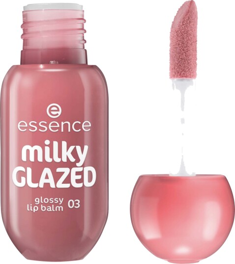 essence Milky Glazed Glossy Lip Balm 03 Cream Of The Crop