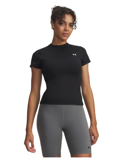 Under Armour Motion Fitted Ss Emea   Black   L