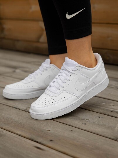 Nike Court Vision Low Next Nature Hvit 42 Nike Court Vision Low Next Nature Hvit 42