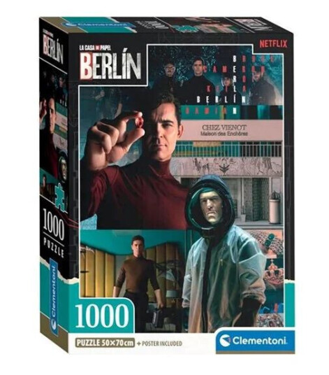 Clementoni Jigsaw Puzzle La Casa de Papel III 1000pcs. Gulv