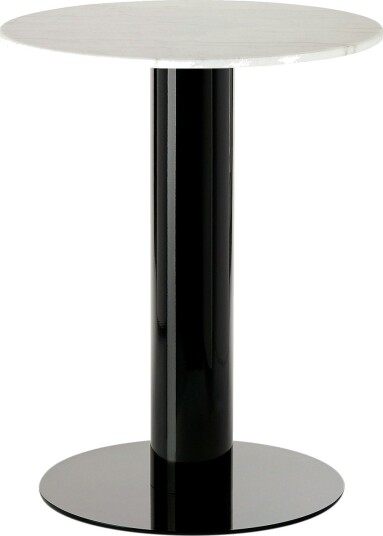 Tube Spisebord Ø60 cm, Sort / Hvit