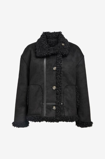 Object Vendbar jakke objOaklyn RE Jacket 135 Svart Object Vendbar jakke objOaklyn RE Jacket 135 Svart