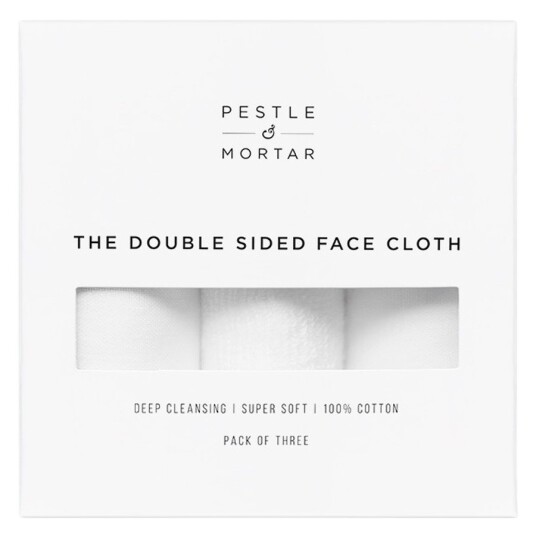 Pestle & Mortar Face Cloth 3 pack