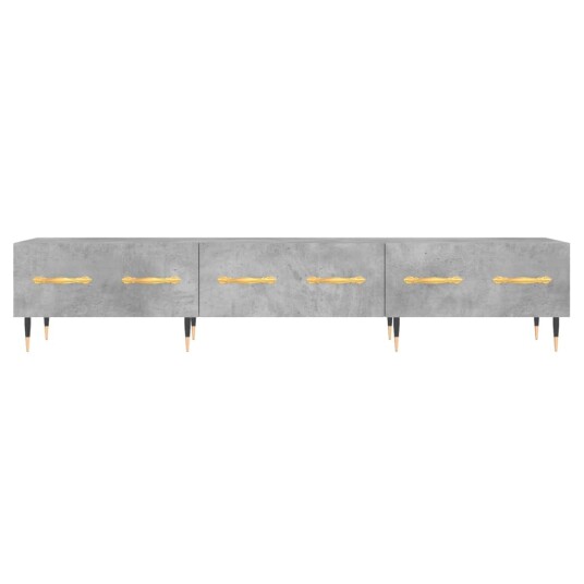 vidaXL TV-benk betonggrå 150x36x30 cm konstruert tre 8720845945053 vidaXL TV-benk betonggrå 150x36x30 cm konstruert tre 8720845945053