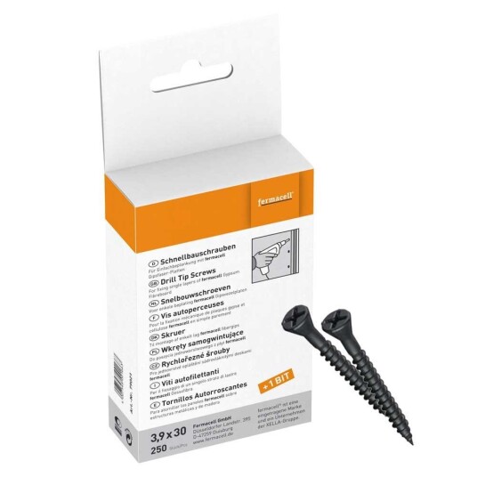 Hunton Fermacell Gipsskrue 3,9x30 250 Stk Hunton Fermacell Gipsskrue 3,9x30 250 Stk