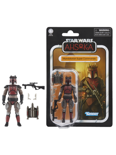 Star Wars Ahsoka The Vintage Collection Mandalorian Super Commando 9.5 cm