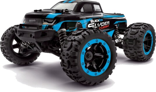 Blackzon Slyder MT Turbo 1/16 4WD Brushless RC-bil Blå 540209