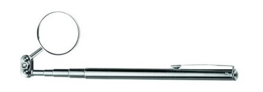 Diesella Inspektionsspeil 30mm med LED og teleskopstang 430mm
