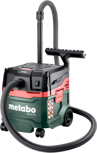 Metabo AS 20 L Grovstøvsuger 1200W for Våt- og Tørr Rengjøring PC 602083000 Metabo AS 20 L Grovstøvsuger 1200W for Våt- og Tørr Rengjøring PC 602083000