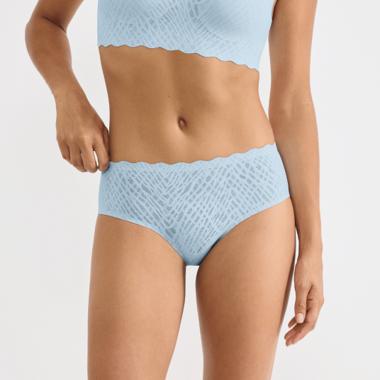 Sloggi Zero Feel Bliss hipstertruse lyseblå  XS Kvinner