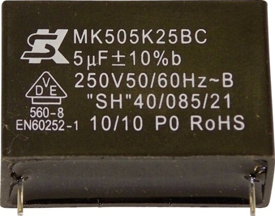 Seika Mk450k684 Radial Foliekondensator 0,68 Μf 450 V 10% 27,5 Mm Ø X H 20 Mm X 11 Mm 1 Stk Seika Mk450k684 Radial Foliekondensator 0,68 Μf 450 V 10% 27,5 Mm Ø X H 20 Mm X 11 Mm 1 Stk