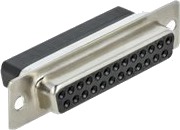 Delock Adapter Sub D 25 Pin Female To Rj45 Female Assembly Kit Seriell Adapter Rj 45 Hunn Til Db 25 Hann Grå