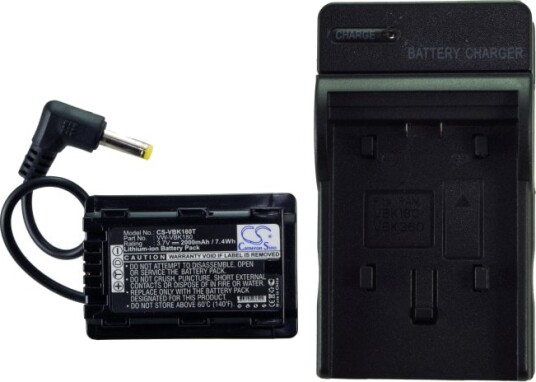 Cameron Sino Batteri til kamera for Panasonic SDR-H85, SDR-T55, SDR-T50 m.fl.