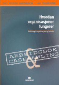 Hvordan organisasjoner fungerer: arbeidsbok og casesamling, Pent brukt bok med markeringer