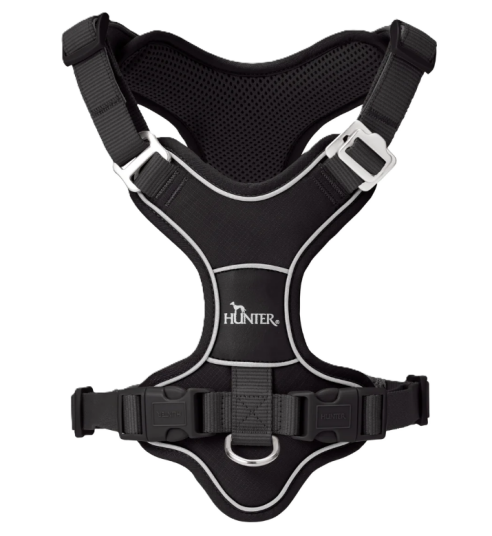 Hunter Divo Up S-M Hundesele i Polyester Svart 52-68 cm