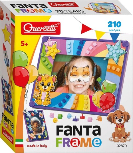 Quercetti 2870 Fantaframe Din Personlige Bilderamme - 5+ År - 210 deler Quercetti 2870 Fantaframe Din Personlige Bilderamme - 5+ År - 210 deler