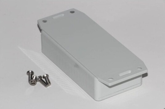Hammond Electronics 1591AF2GY 100 × 50 × 25 mm ABS Grå Kabinett