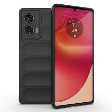 Motorola Edge 50 Fusion Rugged TPU-deksel Svart