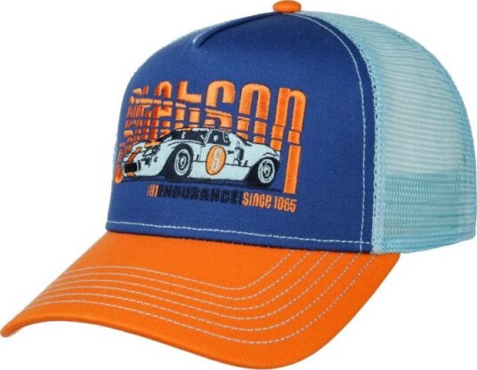 Stetson Trucker Cap Endurance Orange/Blue 52-56 cm, Orange/Blue