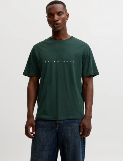 Jack & Jones Jjestar Jj Tee Ss Noos Green S