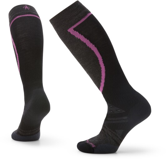 Smartwool Women's Ski Full Cushion OTC Dame Black L (42-45)