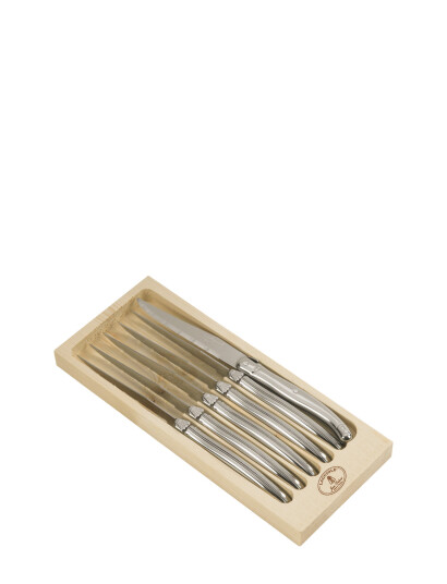 Jean Dubost Knivsæt Laguiole   Silver   L23.5CM