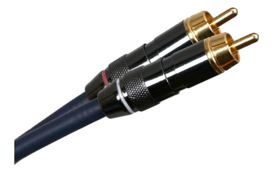 XTZ Blue Line 5 meter signalkabel 2 x RCA - 2 x RCA XTZ Blue Line 5 meter signalkabel 2 x RCA - 2 x RCA