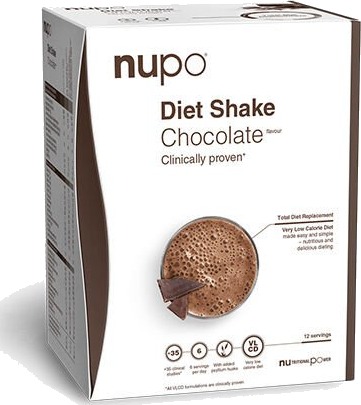 Nupo Diet Shake Chocolate - 384 g