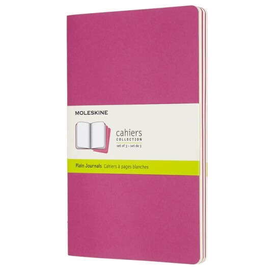 Moleskine Cahier Large Pink Plain