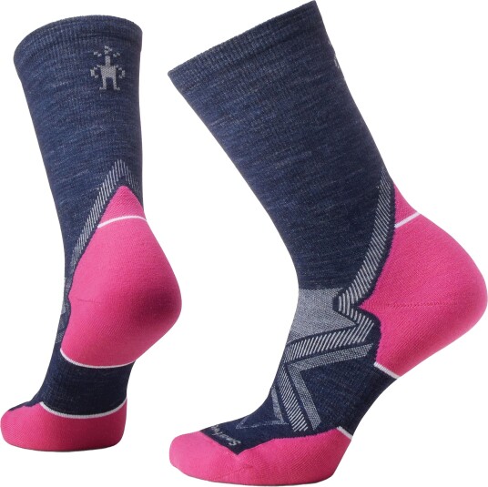 Smartwool Run Cold Weather Targeted Cushion Crew Socks Dame Deep Navy M