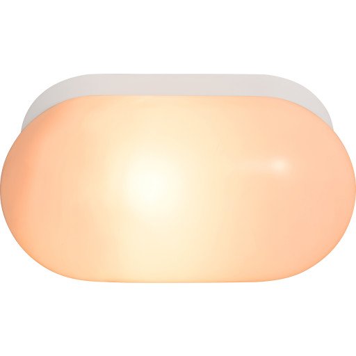 Other Brand Foam vegglampe for baderom IP44 E27 - Hvit