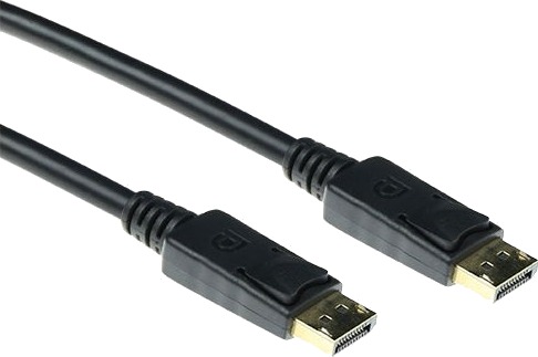 Act Displayport Kabel Hann Hann 50 Cm Ingen Strømstift Tilkoblet Ak3975