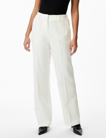 YAS Yaslikka Hw Pants S. Noos - White - 42
