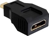 Delock Adapter High Speed Hdmi With Ethernet Hdmi Adapter 19 Pin Mini Hdmi Type C Hunn Til 19 Pin Micro Hdmi Type D Hann