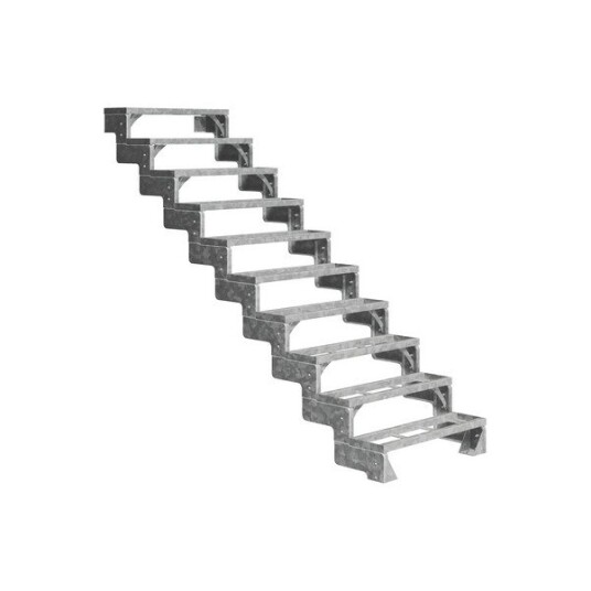 Dolle Gardentop Terrassetrapp M/trinnbakker Til Tre 1,80 2,20