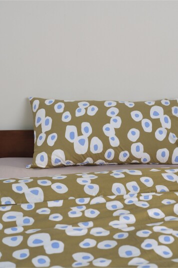 Jotex Putetrekk 50x90 Cm Økologisk Kakigrønn OVO 21672440606