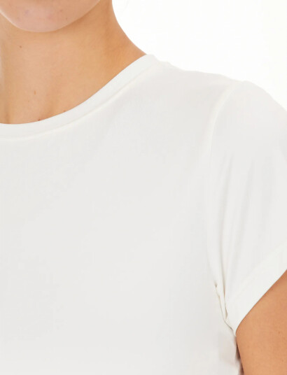 Athlecia Almi V2 W S/S Tee White 36