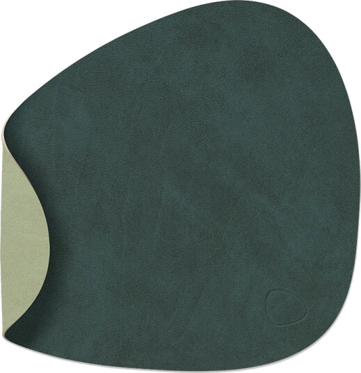 LIND DNA Nupo spisebrikke curve vendbar S 1 stk. Dark green olive green