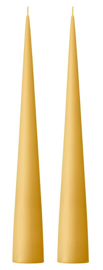 Ester & Erik kjeglelys 37 cm 2-stk. matt Beige 14/2