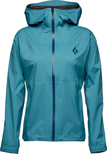 Black Diamond Stormline Stretch Rain Sykkeljakke Dame Cerulean Blue S Black Diamond Stormline Stretch Rain Sykkeljakke Dame Cerulean Blue S